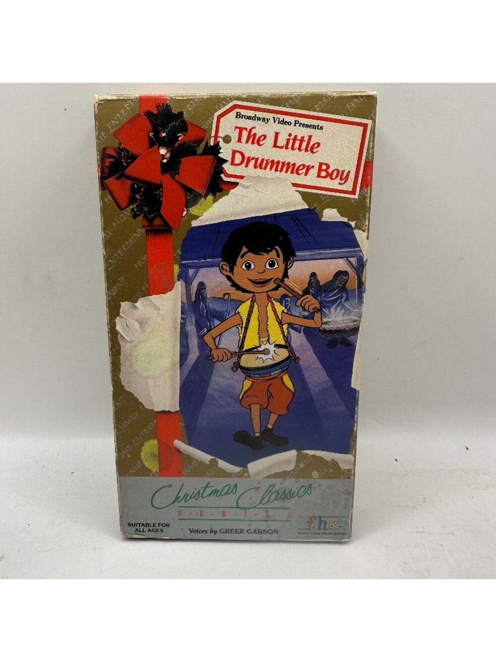 The Little Drummer Boy VHS 1968 Family Home Entertainment Voices Greer Garson